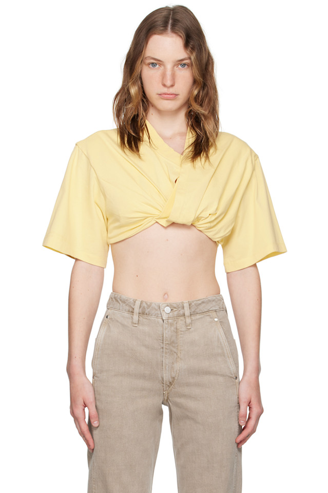 Футболка 'La Casa' модель Bahia Court Jacquemus, желтый
Футболка 'La Casa' модель Bahia Court Jacquemus, желтый