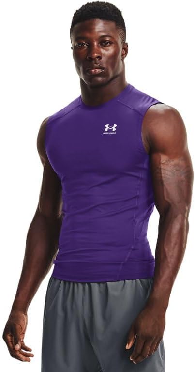 Under Armour мужская футболка HeatGear без рукавов, Purple/White
Under Armour мужская футболка HeatGear без рукавов, Purple/White