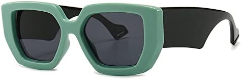 Винтажные квадратные солнцезащитные очки 2027 года для женщин и мужчин, известные солнцезащитные очки для работы за компьютером в большой оправе, защита от ультрафиолета UV400 MTZJH, Green Black
Винтажные квадратные солнцезащитные очки 2027 года для женщин и мужчин, известные солнцезащитные очки для работы за компьютером в большой оправе, защита от ультрафиолета UV400 MTZJH, Green Black