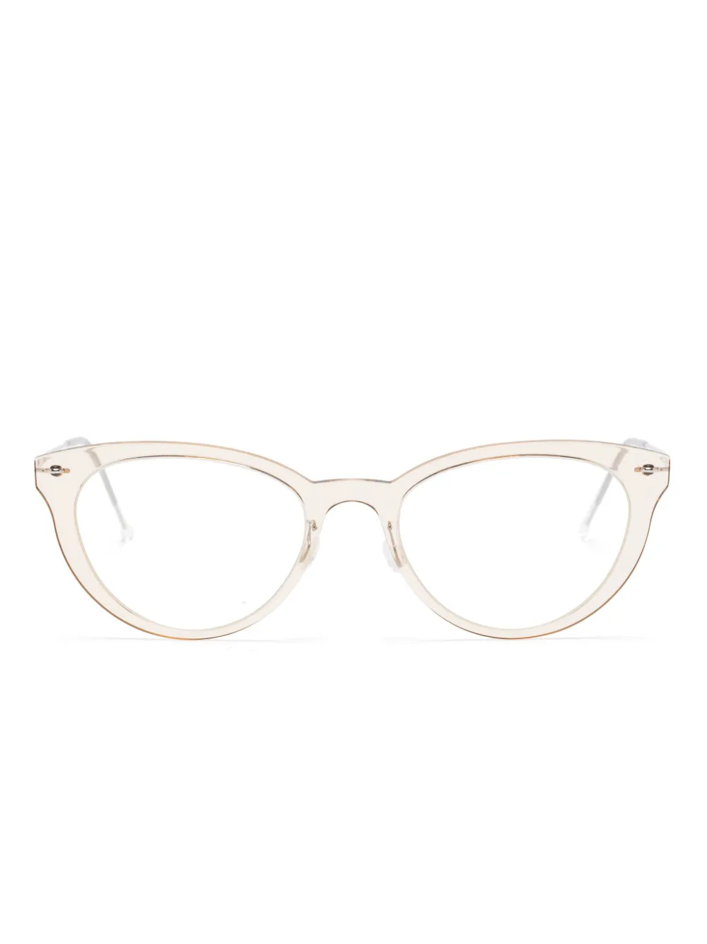 Очки в оправе 'кошачий глаз' Lindberg, бежевый
Очки в оправе 'кошачий глаз' Lindberg, бежевый