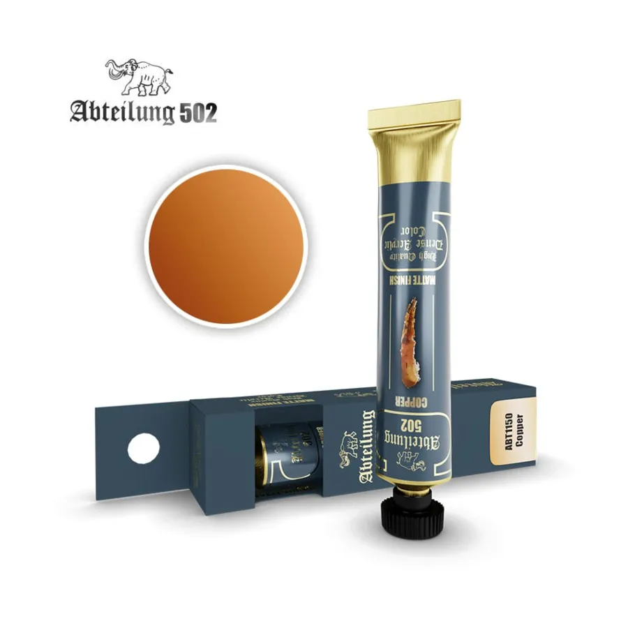 Матовый финиш — медь, Abteilung 502 - Acrylics
Матовый финиш — медь, Abteilung 502 - Acrylics