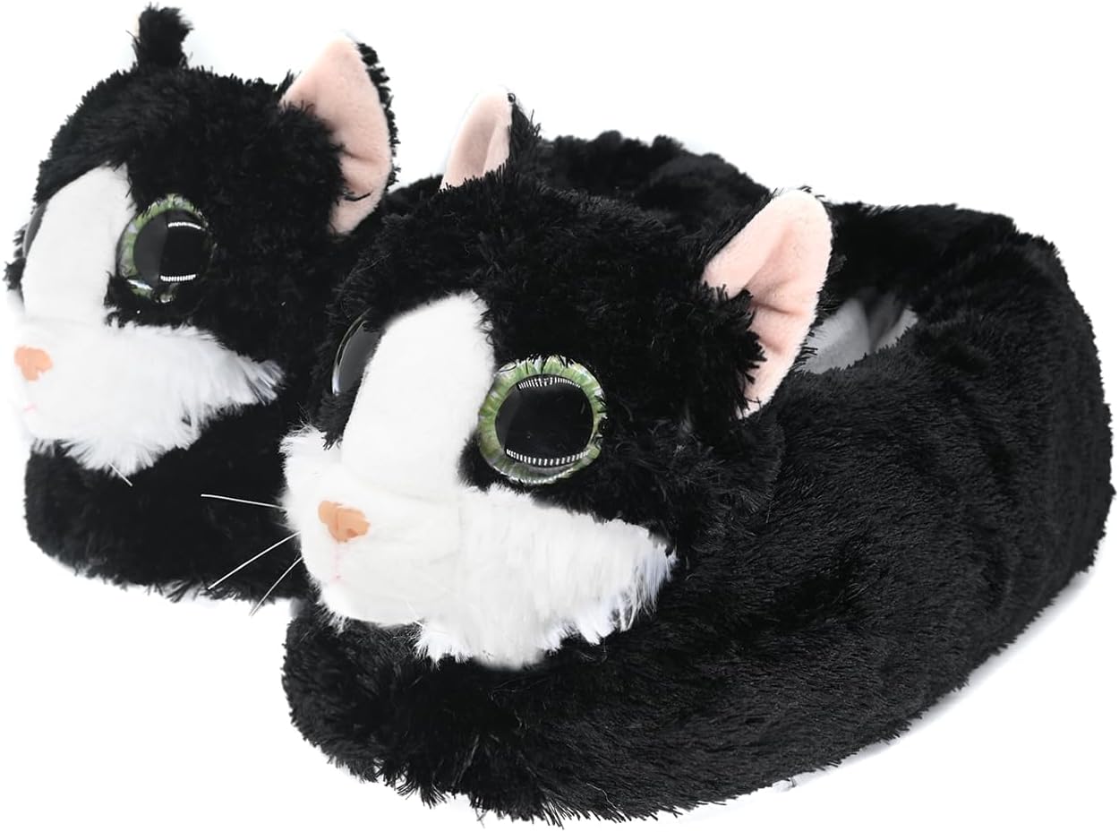 Домашние пушистые зимние тапочки Onmygogo с животным принтом для женщин, мужчин и детей, искусственный мех, теплые домашние тапки, черный
Домашние пушистые зимние тапочки Onmygogo с животным принтом для женщин, мужчин и детей, искусственный мех, теплые домашние тапки, черный