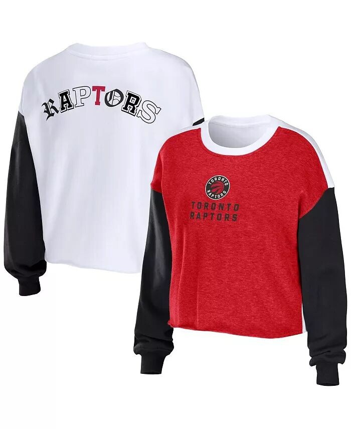 Женская укороченная толстовка-пуловер Toronto Raptors цвета «Хезер-Красный» с разноцветными буквами WEAR by Erin Andrews
Женская укороченная толстовка-пуловер Toronto Raptors цвета «Хезер-Красный» с разноцветными буквами WEAR by Erin Andrews