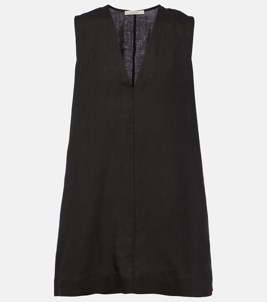 Деря льняное мини-платье Asceno, черный
Деря льняное мини-платье Asceno, черный
