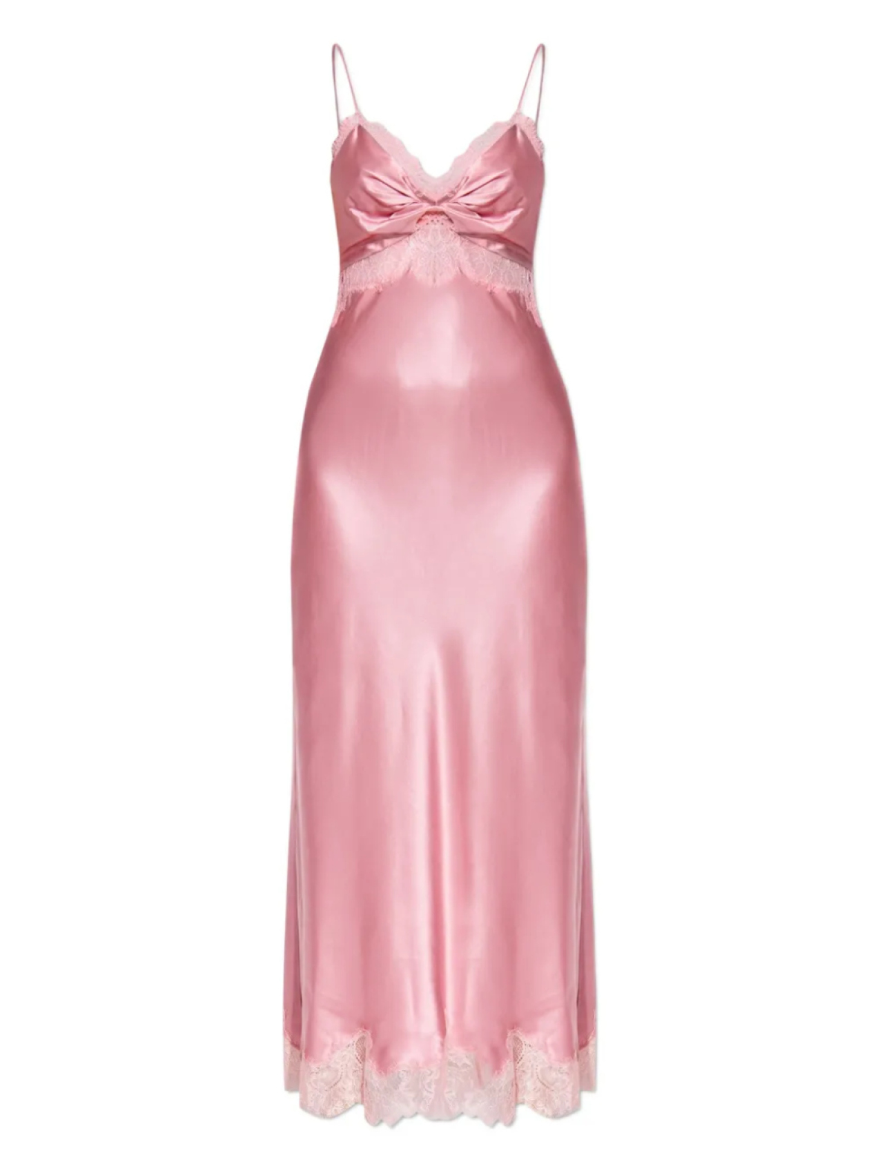 Платье-комбинация макси LoveShackFancy Orianna с кружевной отделкой, розовый
Платье-комбинация макси LoveShackFancy Orianna с кружевной отделкой, розовый