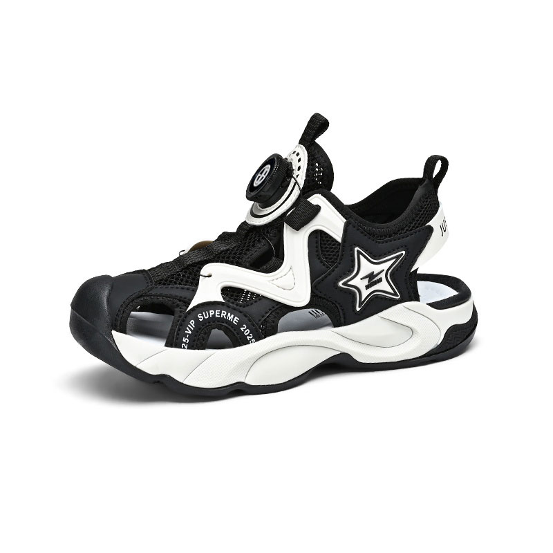 Детские сандалии Anti Kick Low Top Yi Jiabao, черный
Детские сандалии Anti Kick Low Top Yi Jiabao, черный