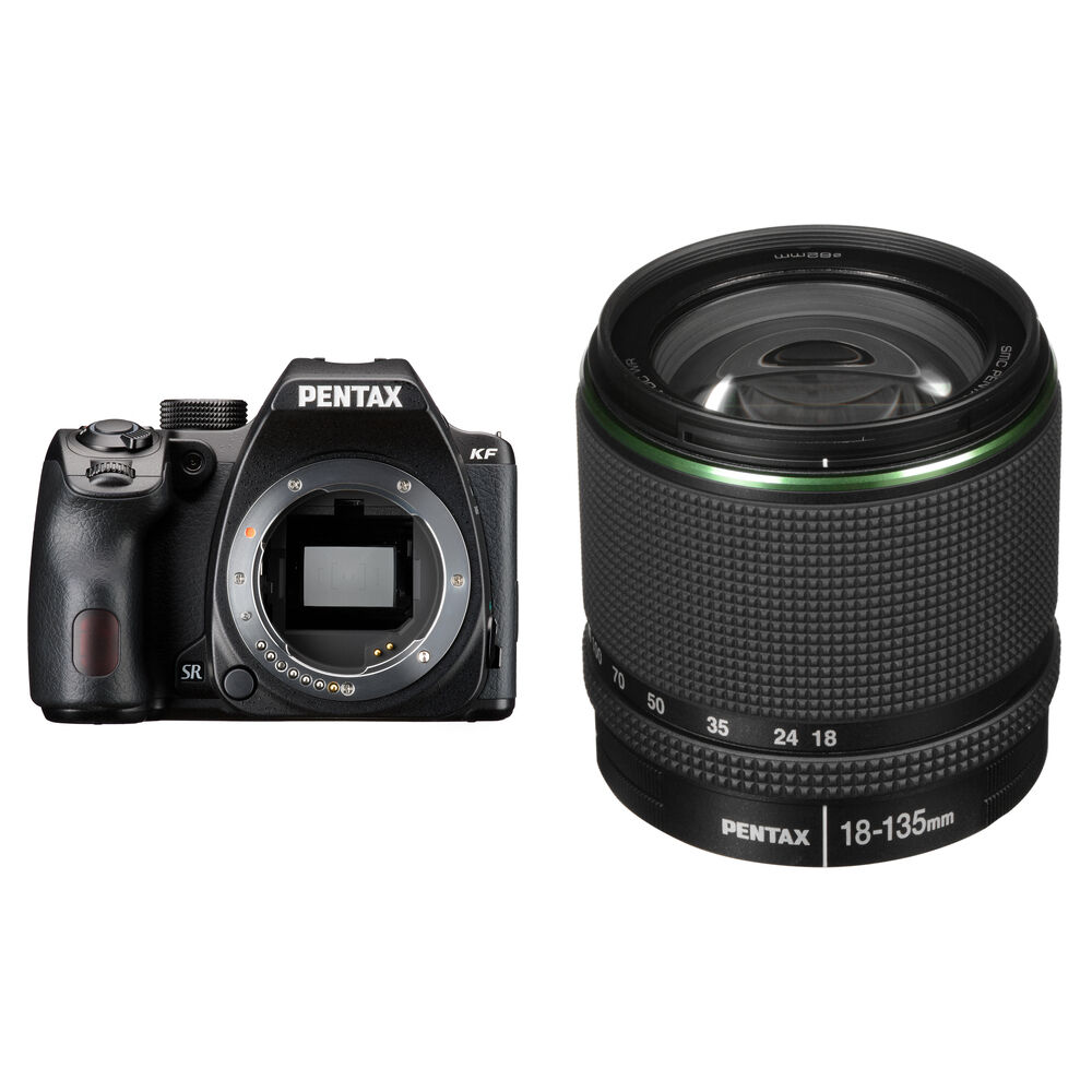 Зеркальная камера Pentax KF DSLR Camera with 18-135mm Lens Kit
Зеркальная камера Pentax KF DSLR Camera with 18-135mm Lens Kit
