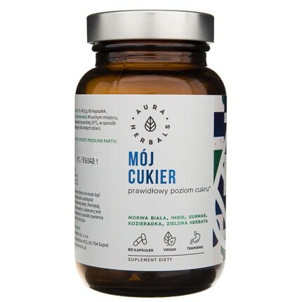 Мой сахар 60 капсул, Aura Herbals
Мой сахар 60 капсул, Aura Herbals