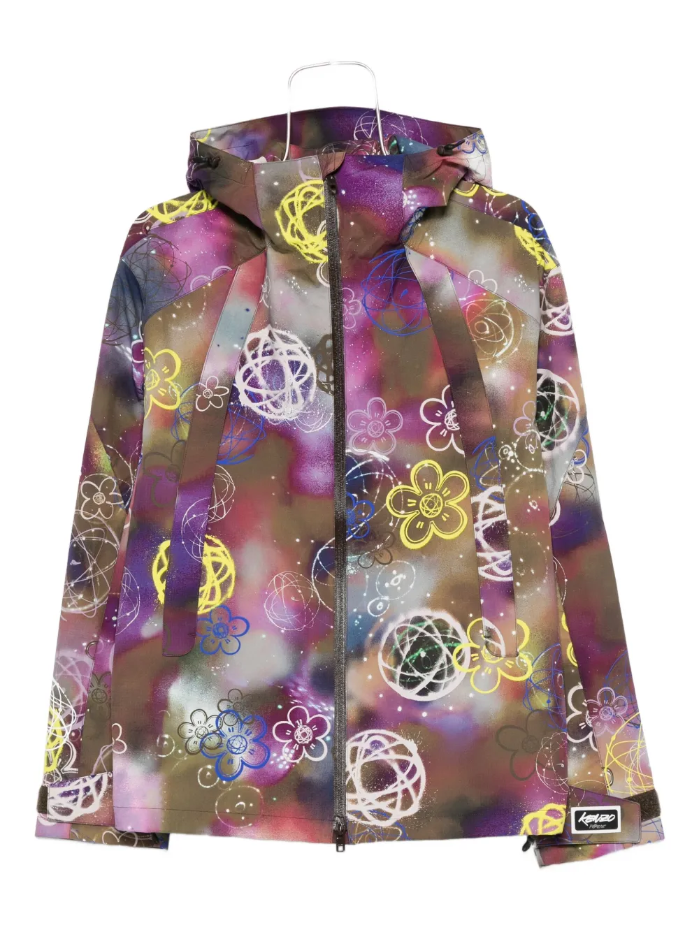 Куртка с капюшоном и цветочным принтом KENZO, зеленый
Куртка с капюшоном и цветочным принтом KENZO, зеленый