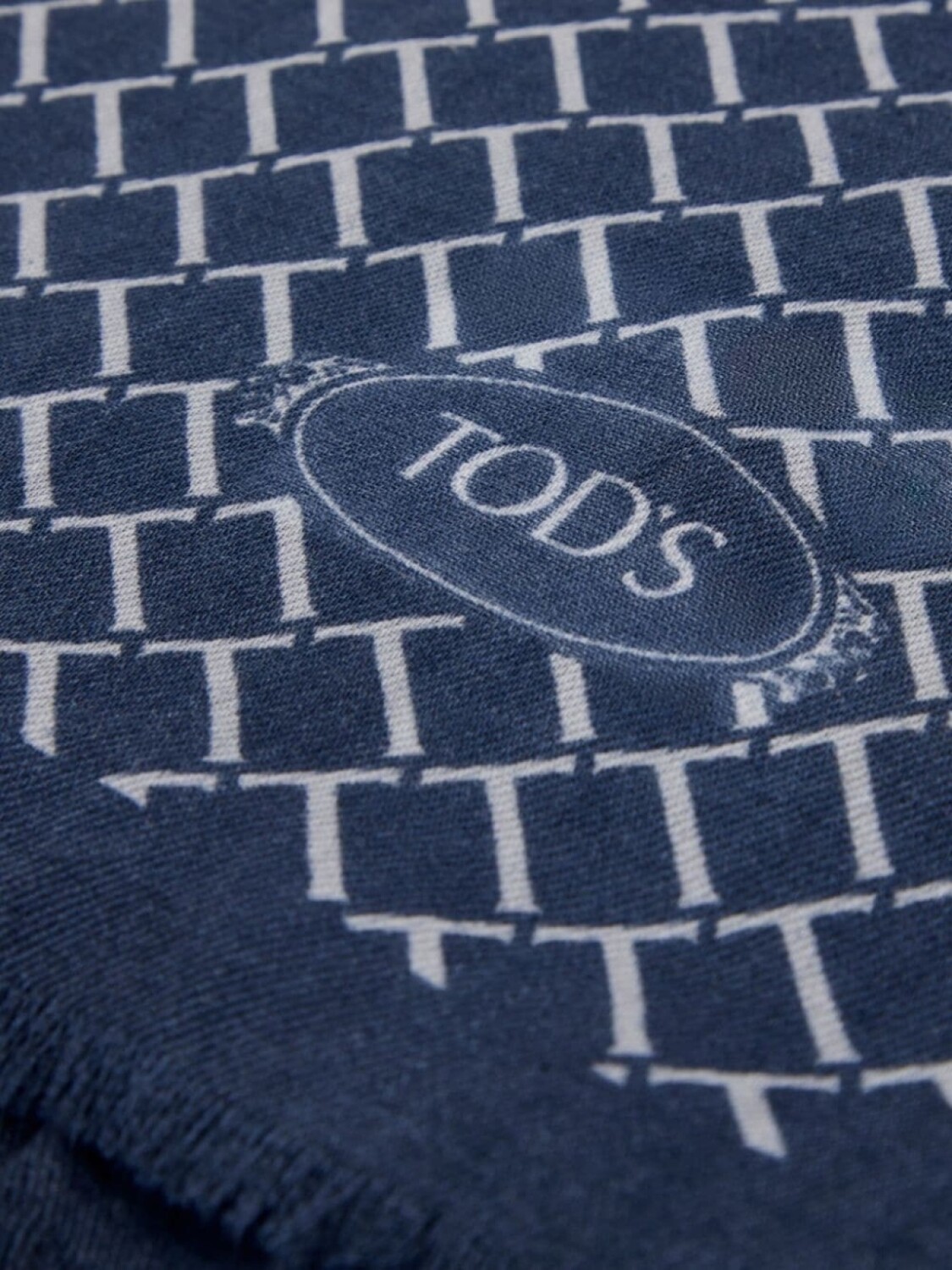 Tod's шерстяной шарф с жаккардовым логотипом, синий
Tod's шерстяной шарф с жаккардовым логотипом, синий