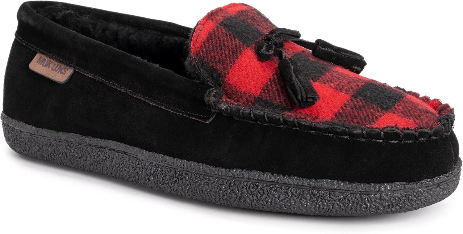 Тапочки MUK LUKS для мужчин из кожи Talan, Ebony
Тапочки MUK LUKS для мужчин из кожи Talan, Ebony