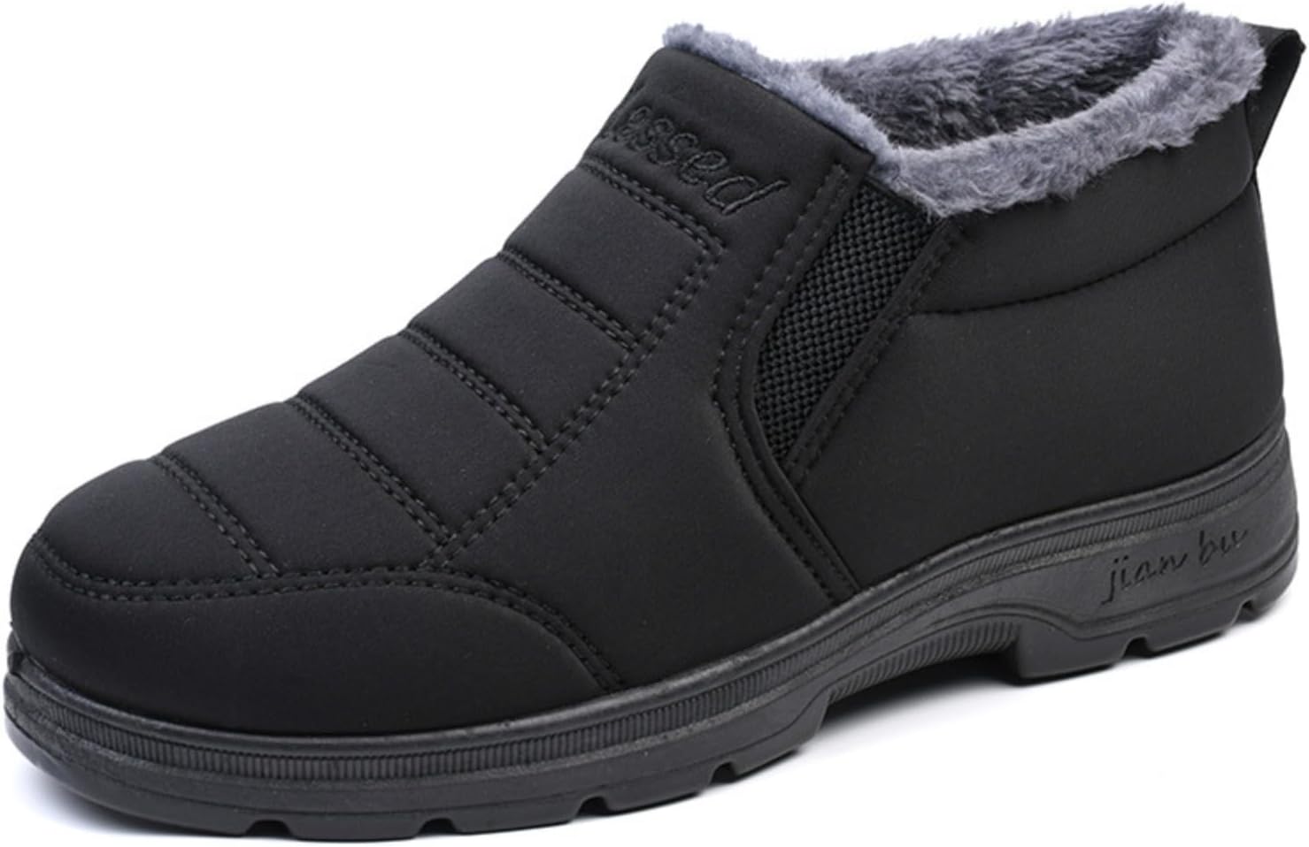 Зимние мужские ботинки Myallfeet старого Пекинского стиля, утепленные хлопковые ботинки с плюшевой и толстой меховой подкладкой, уличные, противоскользящие и морозостойкие снежные ботинки, черный
Зимние мужские ботинки Myallfeet старого Пекинского стиля, утепленные хлопковые ботинки с плюшевой и толстой меховой подкладкой, уличные, противоскользящие и морозостойкие снежные ботинки, черный