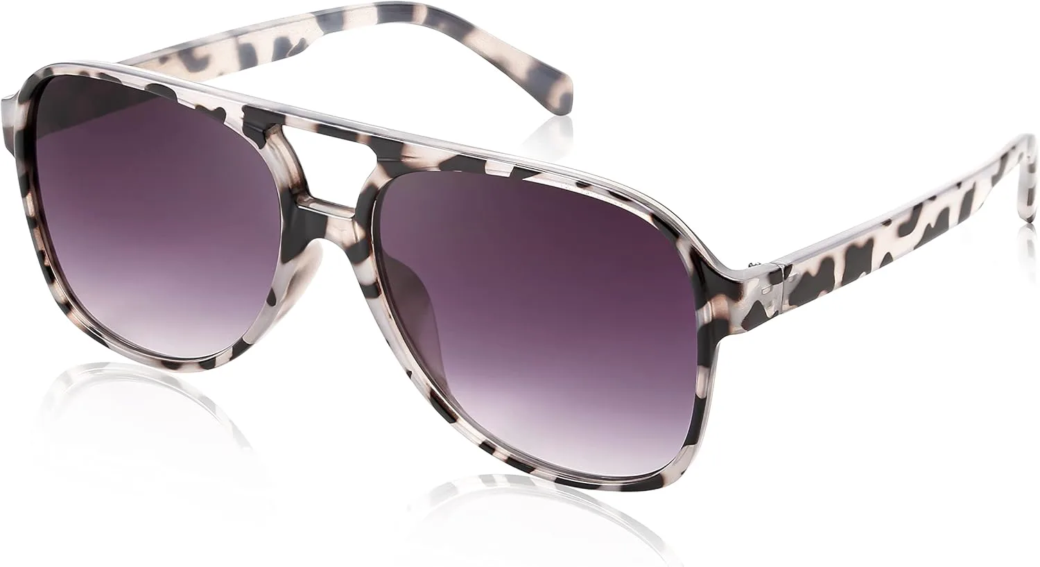 Винтажные ретро-солнцезащитные очки-авиаторы FEISEDY 70-х годов, пластиковые, для женщин и мужчин, классическая большая квадратная оправа, B2751, Grey Leopard
Винтажные ретро-солнцезащитные очки-авиаторы FEISEDY 70-х годов, пластиковые, для женщин и мужчин, классическая большая квадратная оправа, B2751, Grey Leopard