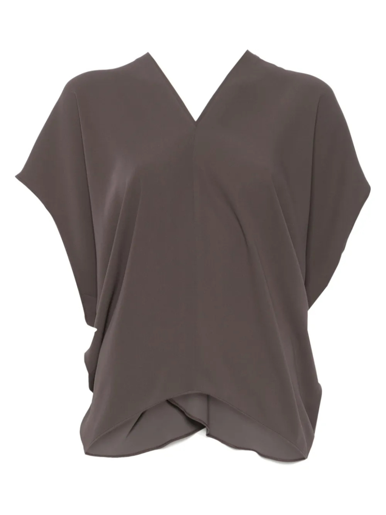 Блузка с драпировкой MM6 Maison Margiela, коричневый
Блузка с драпировкой MM6 Maison Margiela, коричневый