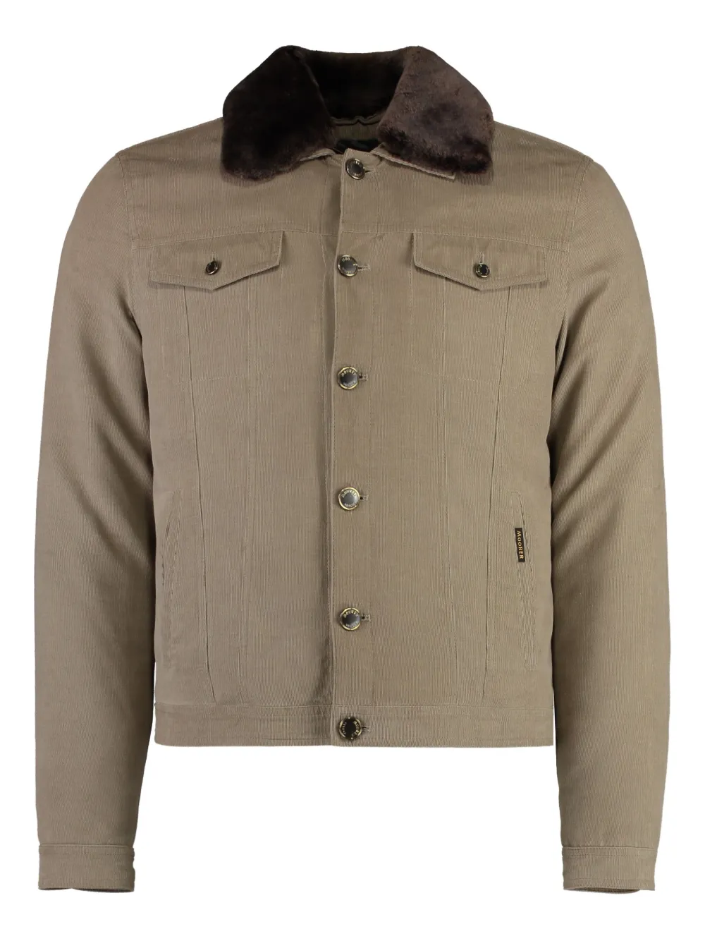 Куртка с вельветовым воротником и подкладкой Moorer, коричневый
Куртка с вельветовым воротником и подкладкой Moorer, коричневый