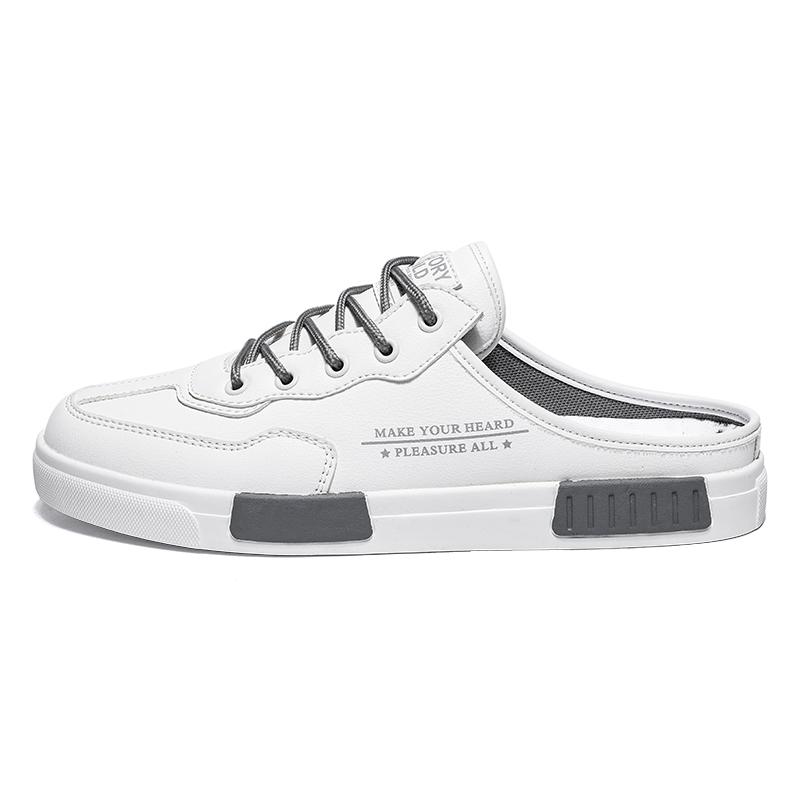 PLAY COBBLER Мужские противоскользящие тапочки с закрытым носком на резиновой подошве бело-серые, цвет White Gray
PLAY COBBLER Мужские противоскользящие тапочки с закрытым носком на резиновой подошве бело-серые, цвет White Gray