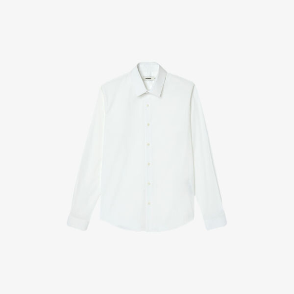 Рубашка приталенного кроя из эластичного хлопка Sandro, цвет naturels
Рубашка приталенного кроя из эластичного хлопка Sandro, цвет naturels