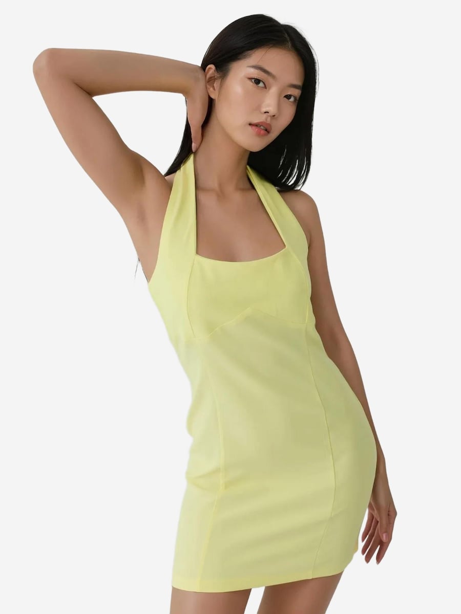 Коктейльное платье Hiccup, лимонно-желтый
Коктейльное платье Hiccup, лимонно-желтый