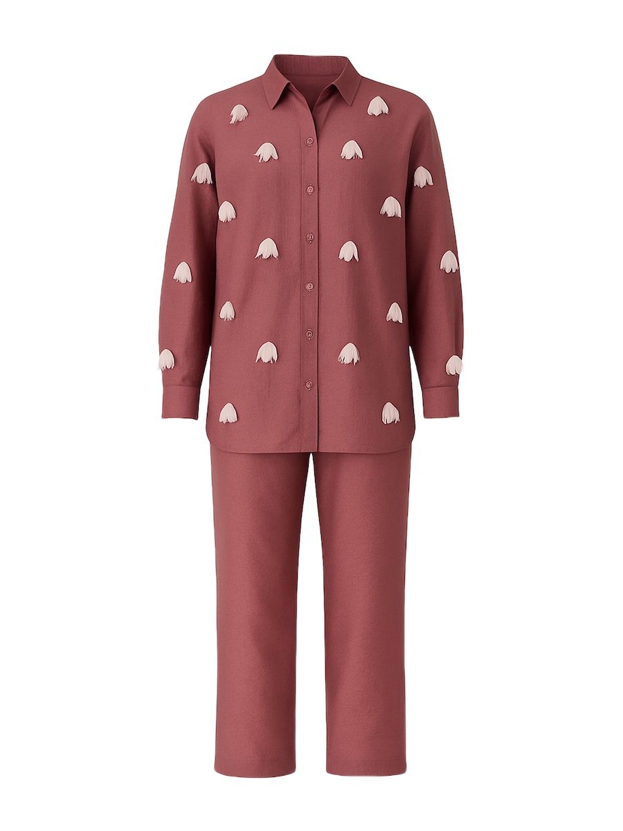 Брючный костюм Touche Prive, Dusky Pink/Pastel Pink
Брючный костюм Touche Prive, Dusky Pink/Pastel Pink