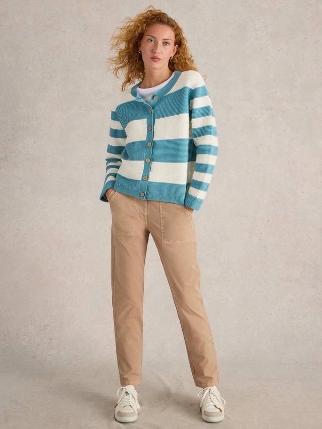 Кардиган из чистого органического хлопка в полоску jana White Stuff, синий/разноцветный
Кардиган из чистого органического хлопка в полоску jana White Stuff, синий/разноцветный