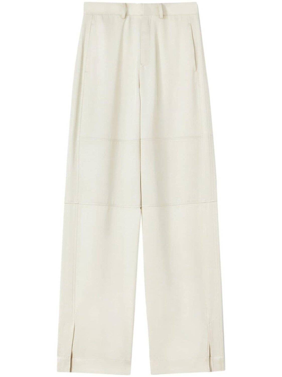 Jil Sander брюки строгого кроя с разрезами, белый
Jil Sander брюки строгого кроя с разрезами, белый