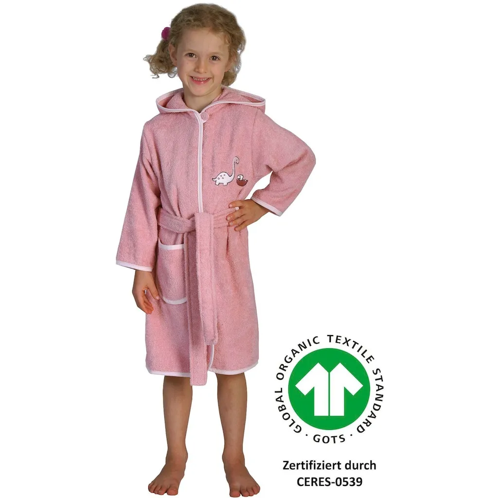 Детский халат Семья динозавров 1 шт., из органического хлопка, с вышивкой, с карманом Wörner, розовый
Детский халат Семья динозавров 1 шт., из органического хлопка, с вышивкой, с карманом Wörner, розовый