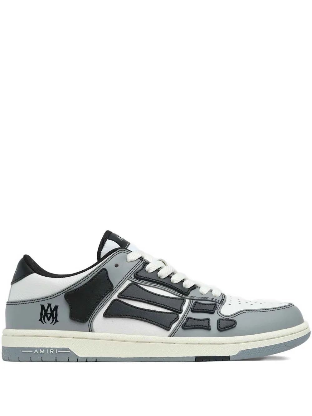 Кожаные кеды с тиснением в виде черепа Amiri, белый
Кожаные кеды с тиснением в виде черепа Amiri, белый