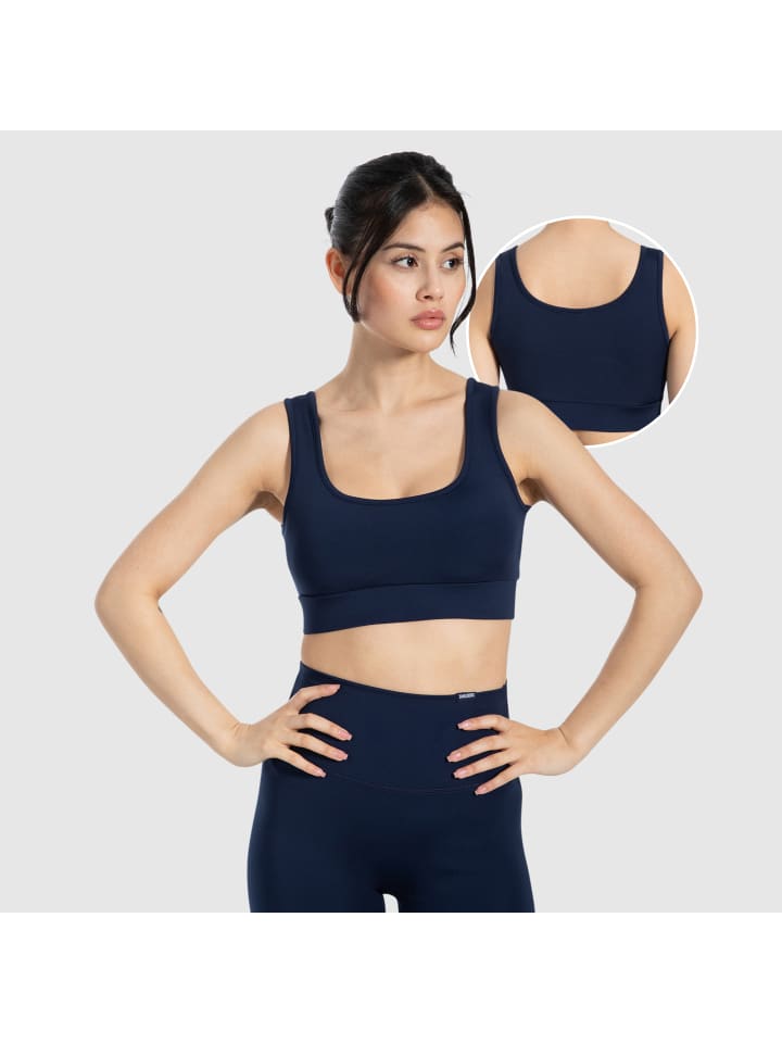 SMILODOX Спортивный бюстгальтер Debby темно-синего цвета
SMILODOX Спортивный бюстгальтер Debby темно-синего цвета