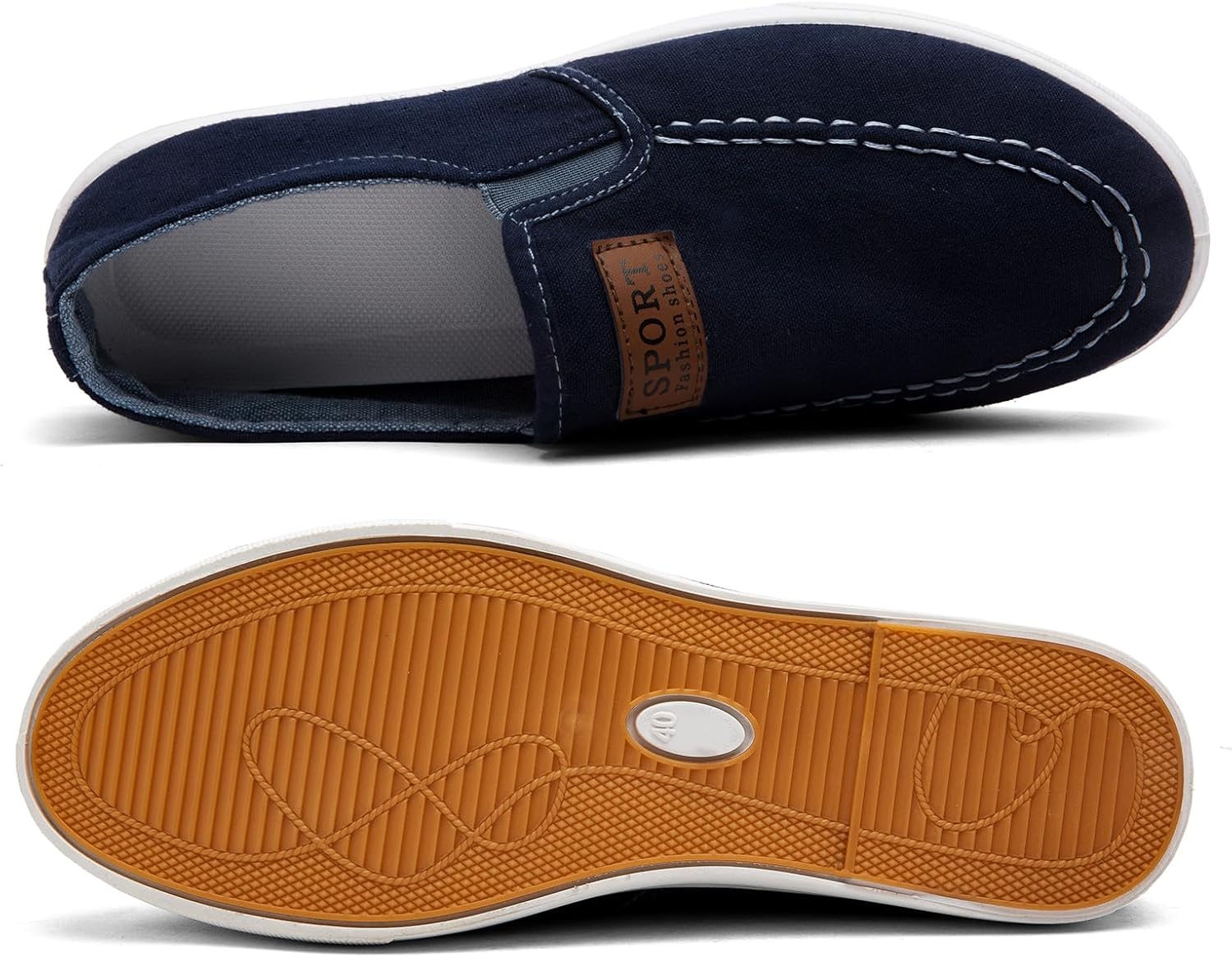 Мужские классические слипоны кроссовки, модные низкие кеды из канвы, повседневные лодочные туфли, удобные и легкие Muqgaop, синий
Мужские классические слипоны кроссовки, модные низкие кеды из канвы, повседневные лодочные туфли, удобные и легкие Muqgaop, синий