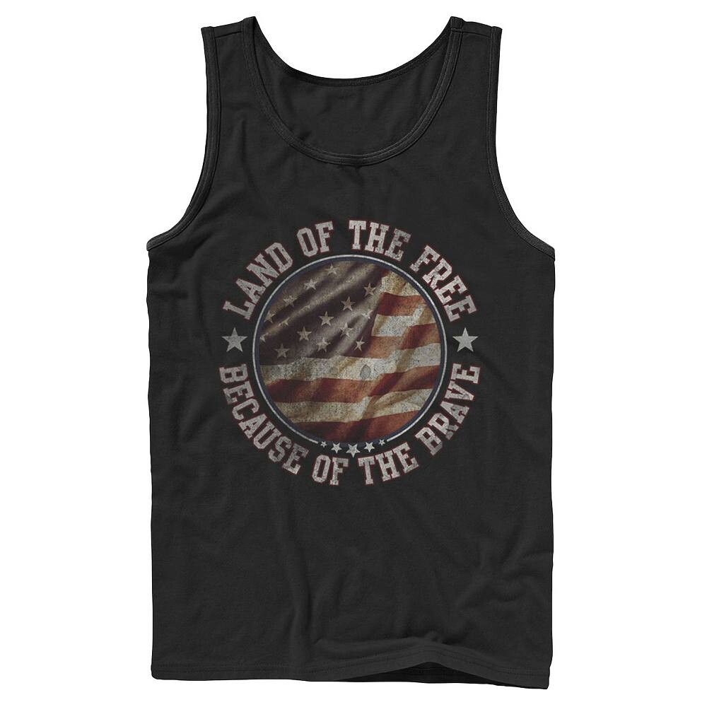 Мужская майка Land Of The Free From The Brave USA Licensed Character, черный
Мужская майка Land Of The Free From The Brave USA Licensed Character, черный