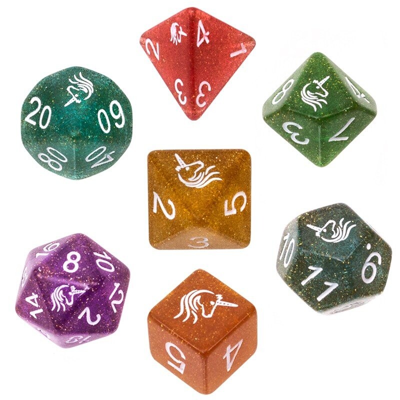 Набор REBEL RPG — акрил — игровые кубики Unicorns Q-WORKSHOP
Набор REBEL RPG — акрил — игровые кубики Unicorns Q-WORKSHOP