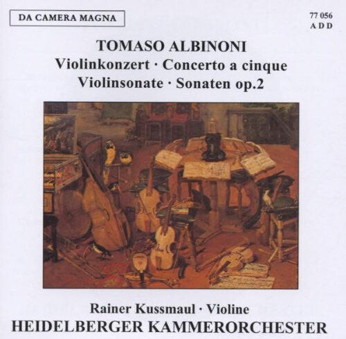 CD диск Albinoni / Kussmaul / Heidelberg: Violin Cons
CD диск Albinoni / Kussmaul / Heidelberg: Violin Cons