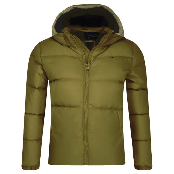 Пуховик стандартного кроя Tommy Hilfiger, хаки
Пуховик стандартного кроя Tommy Hilfiger, хаки