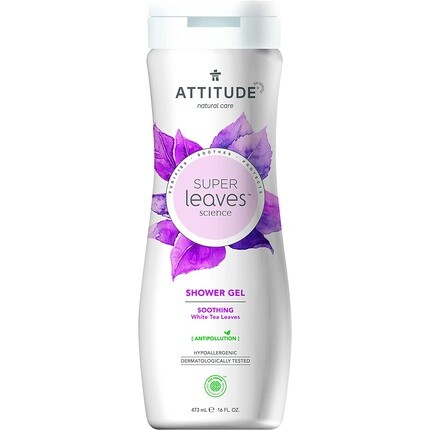 Super Leaves Attitude Успокаивающий гель для душа с белым чаем 473 мл
Super Leaves Attitude Успокаивающий гель для душа с белым чаем 473 мл