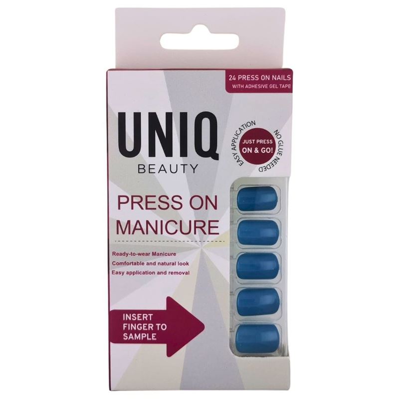 Искусственные ногти click on / press on maniküre nägel Uniq, navy, количество 24 шт.
Искусственные ногти click on / press on maniküre nägel Uniq, navy, количество 24 шт.