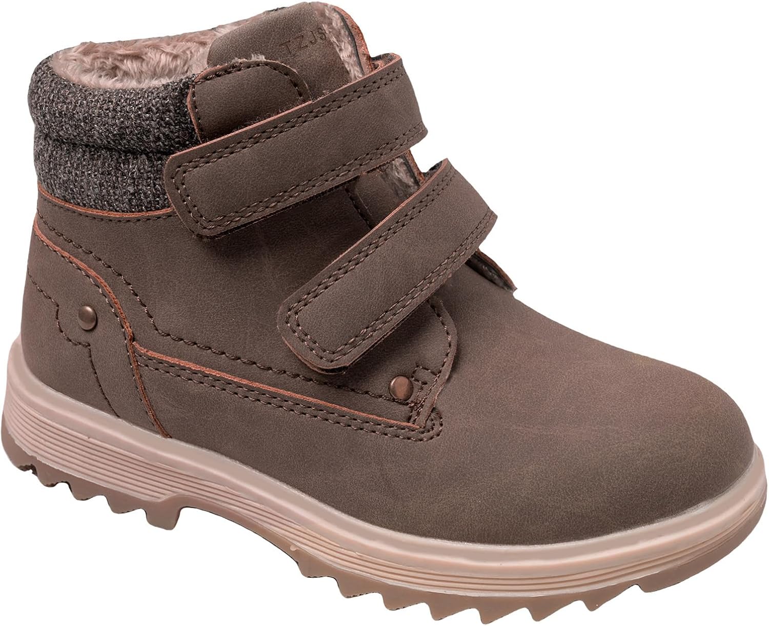 Детские походные ботинки TZJS, рабочие ботинки для мальчиков и девочек, водонепроницаемые уличные ботинки на липучке, Braun Warm
Детские походные ботинки TZJS, рабочие ботинки для мальчиков и девочек, водонепроницаемые уличные ботинки на липучке, Braun Warm