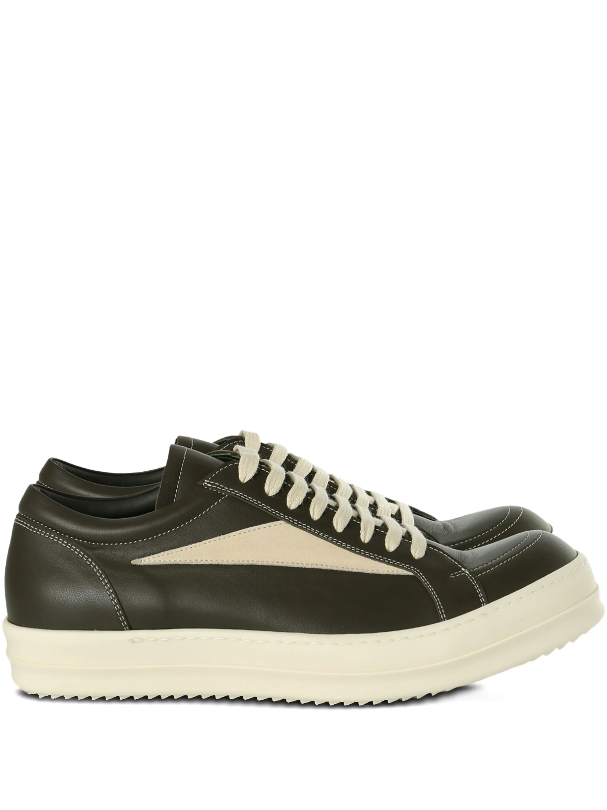 Кожаные кроссовки Rick Owens, зеленый
Кожаные кроссовки Rick Owens, зеленый