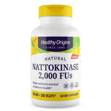 Биологически активная добавка Healthy Origins Nattokinase 2000 FUs, 180 капсул Inna Marka
Биологически активная добавка Healthy Origins Nattokinase 2000 FUs, 180 капсул Inna Marka
