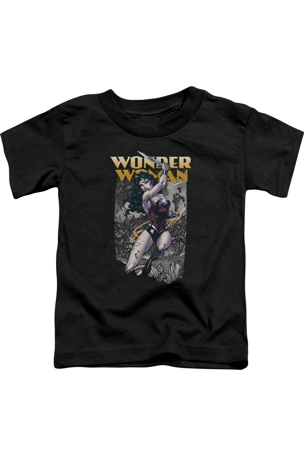 Футболка для малышей с коротким рукавом "Лига справедливости Америки: Чудо-женщина" Gildan, черный
Футболка для малышей с коротким рукавом "Лига справедливости Америки: Чудо-женщина" Gildan, черный