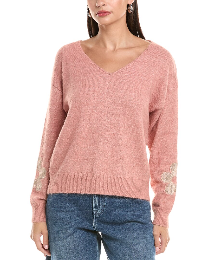 ANNA KAY Свитер с V-образным вырезом, розовый
ANNA KAY Свитер с V-образным вырезом, розовый