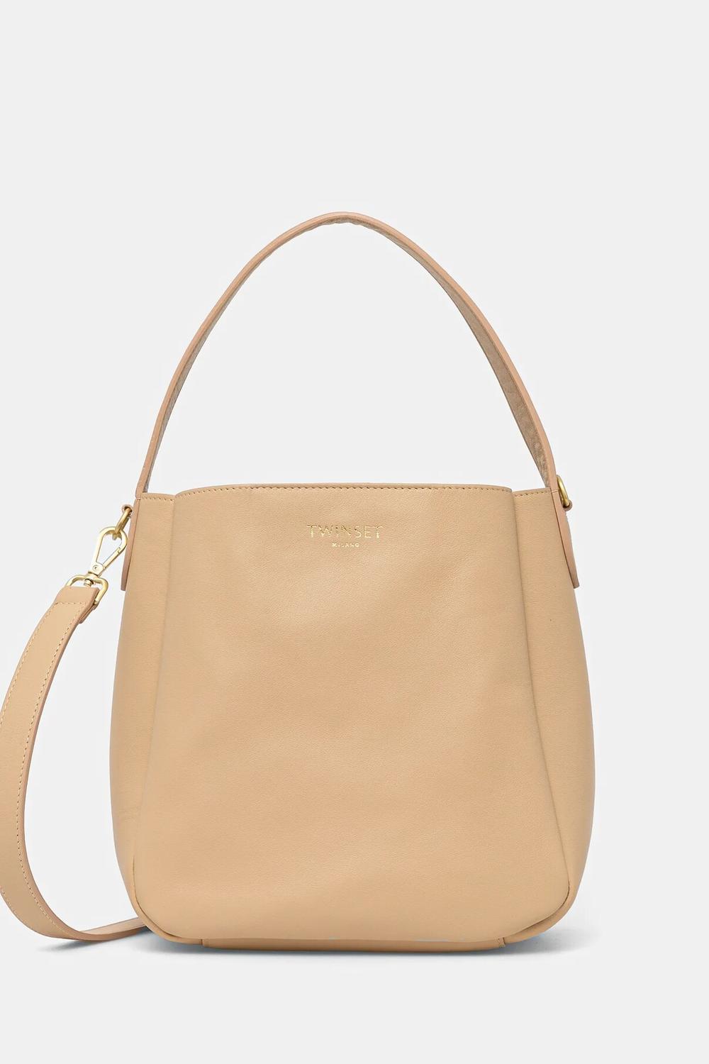 Сумка кожаная Twinset, бежевый
Сумка кожаная Twinset, бежевый