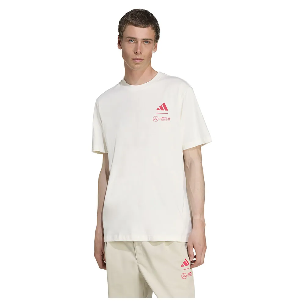 Футболка с коротким рукавом adidas Mercedes-AMG Petronas Formula One Team Summer Graphic, белый 
Футболка с коротким рукавом adidas Mercedes-AMG Petronas Formula One Team Summer Graphic, белый