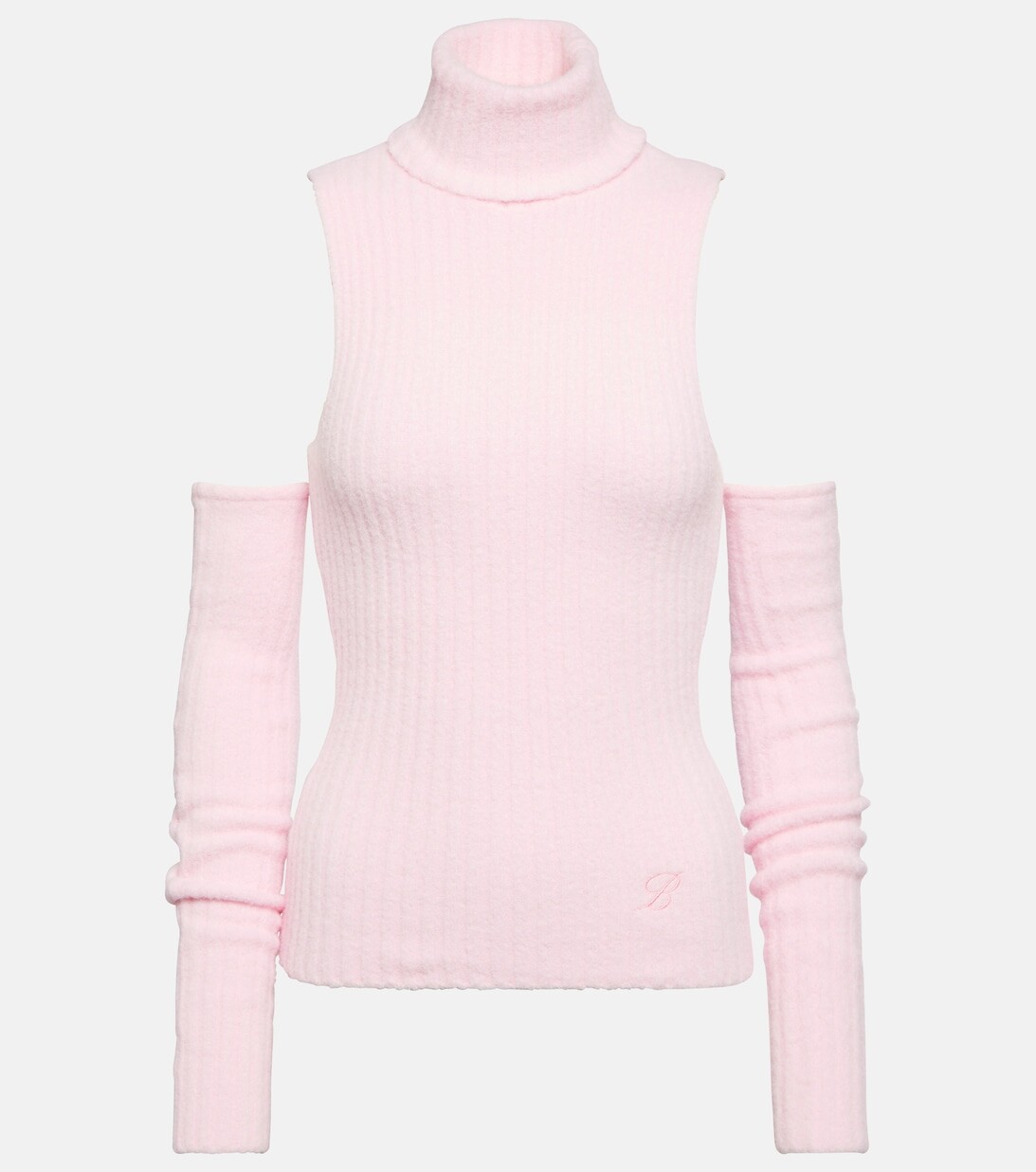 Топ без рукавов с высоким воротником BLUMARINE, розовый
Топ без рукавов с высоким воротником BLUMARINE, розовый
