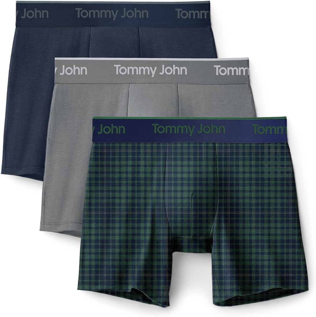 Мужские трусы-боксеры Second Skin Modal 6 дюймов, 3 шт. Tommy John, Black/Cement/Falcon
Мужские трусы-боксеры Second Skin Modal 6 дюймов, 3 шт. Tommy John, Black/Cement/Falcon