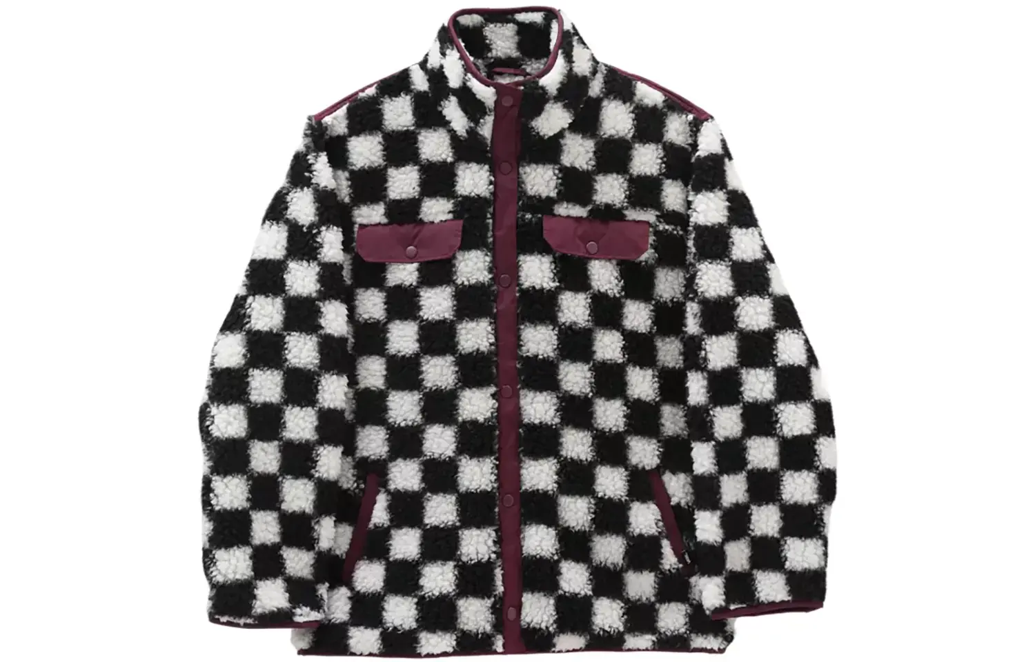 Vans Бархатная куртка женская черно-белая, Black White
Vans Бархатная куртка женская черно-белая, Black White