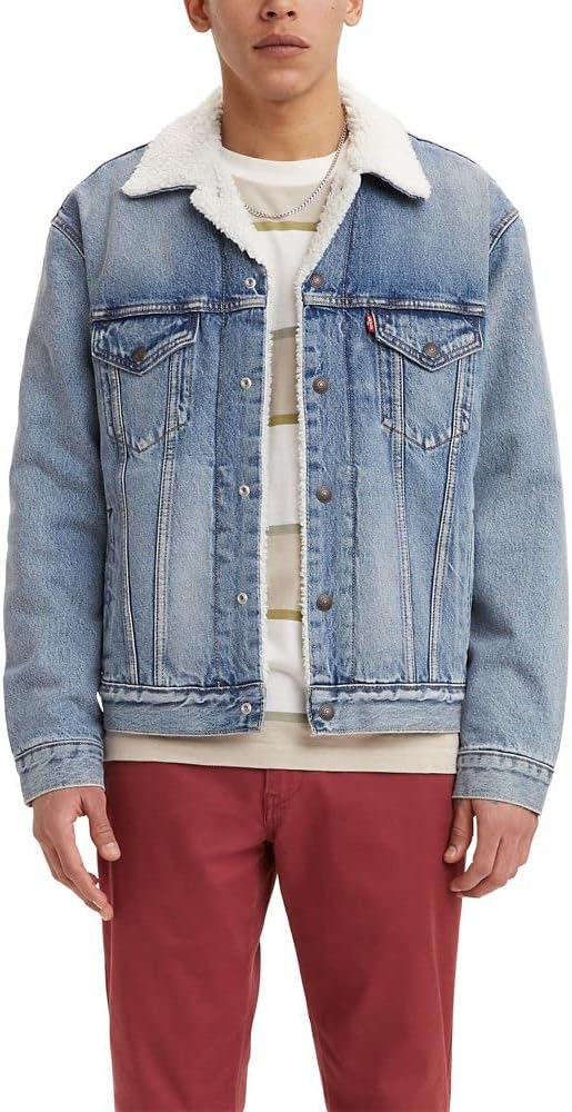 Куртка Levi's Vintage Fit Sherpa Trucker, Hot Buttered Sherpa - Medium Indigo
Куртка Levi's Vintage Fit Sherpa Trucker, Hot Buttered Sherpa - Medium Indigo
