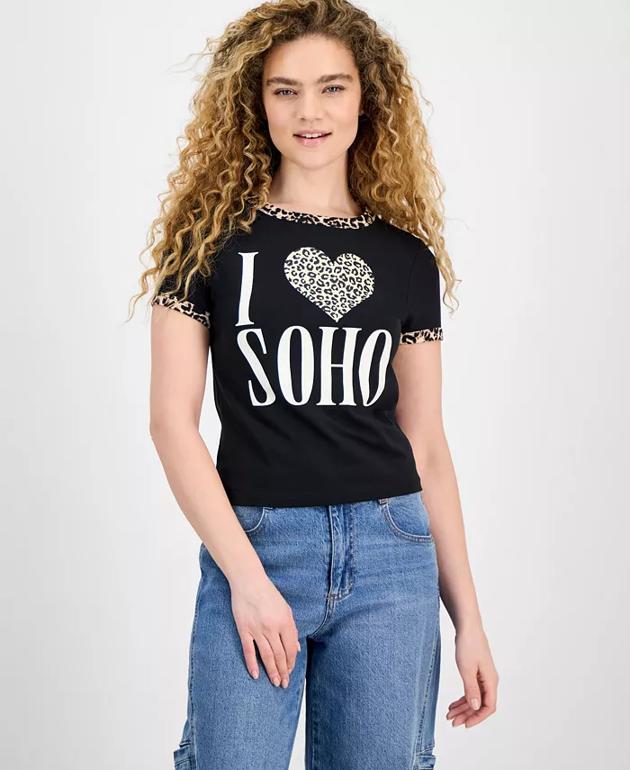 Топ с анималистичным принтом и контрастной отделкой для юниоров Rebellious One, черный
Топ с анималистичным принтом и контрастной отделкой для юниоров Rebellious One, черный