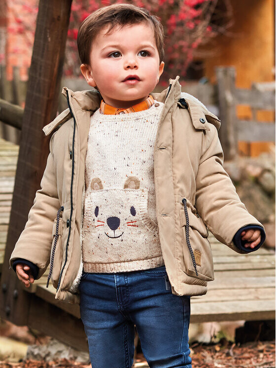 Парка стандартной посадки Mayoral, бежевый
Парка стандартной посадки Mayoral, бежевый