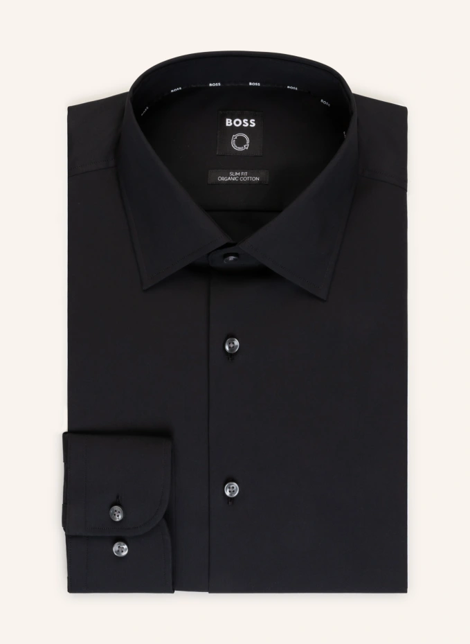 Рубашка узкого кроя hank Boss, черный
Рубашка узкого кроя hank Boss, черный