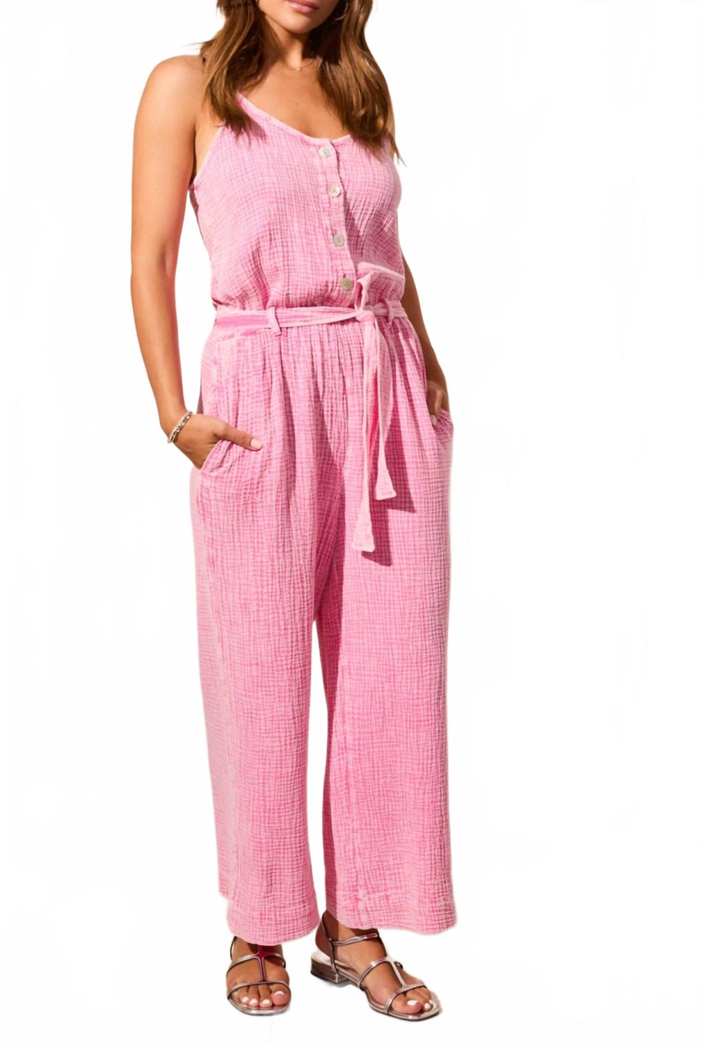 TRIBAL Комбинезон на пуговицах спереди, цвет «Фламинго»
TRIBAL Комбинезон на пуговицах спереди, цвет «Фламинго»